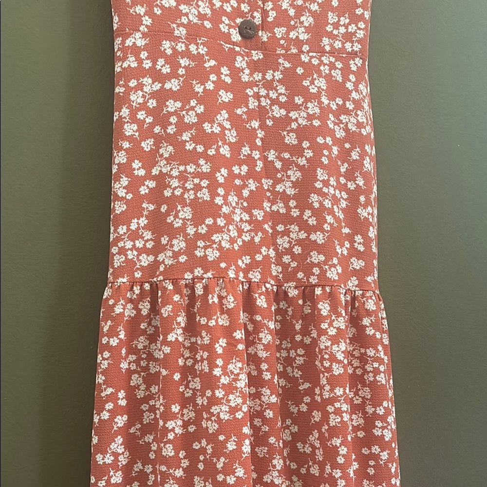 Monteau Floral Ruffled Maxi Sundress - Picture 4 of 7